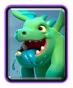 Baby Dragon card artwork