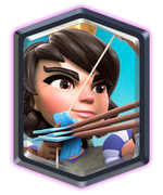 Princess card artwork